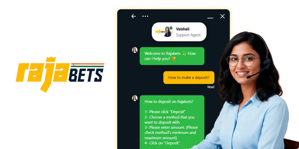 Player Support on the Rajabets Website in India